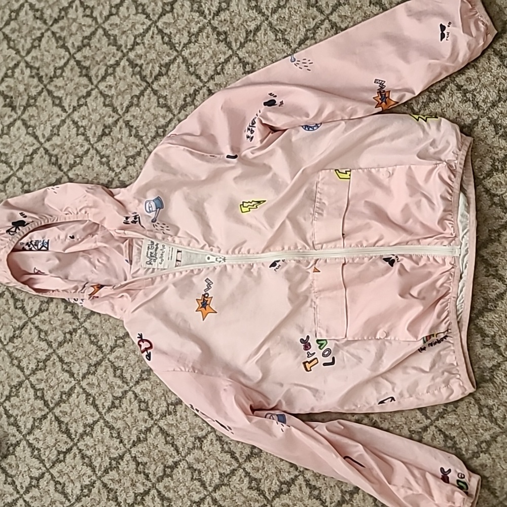 Girls lightweight windbreaker jacket